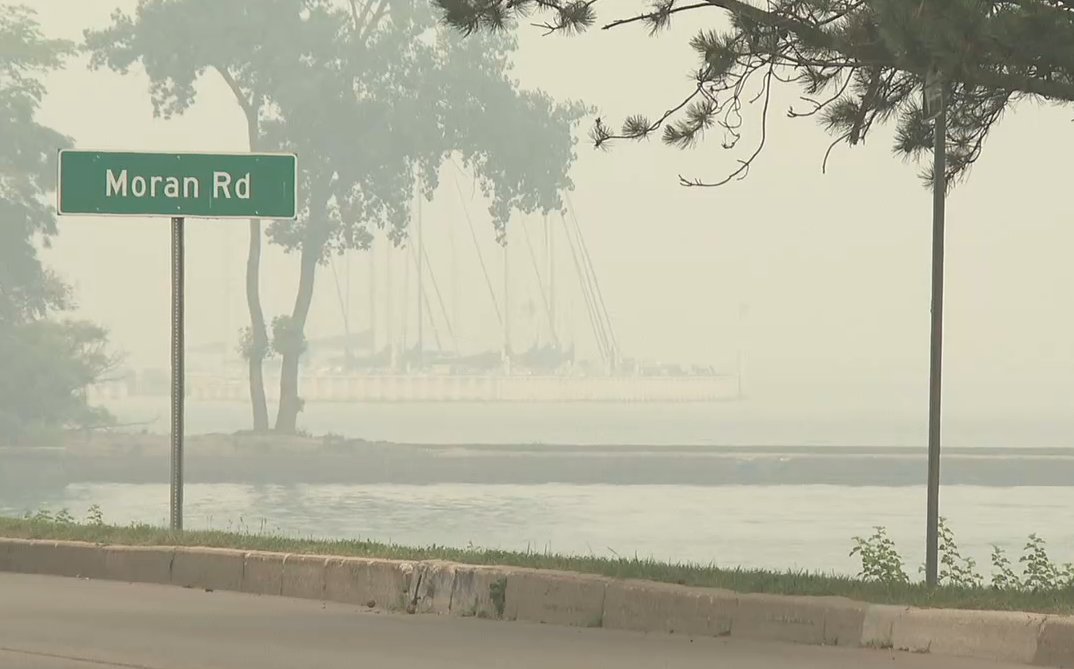 Wildfire smoke forces early closures, precautions for outdoor workers in the Grosse Pointes