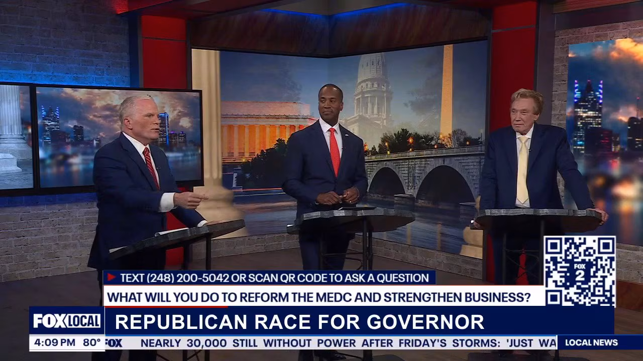 Rebandt weighs in on race for governor