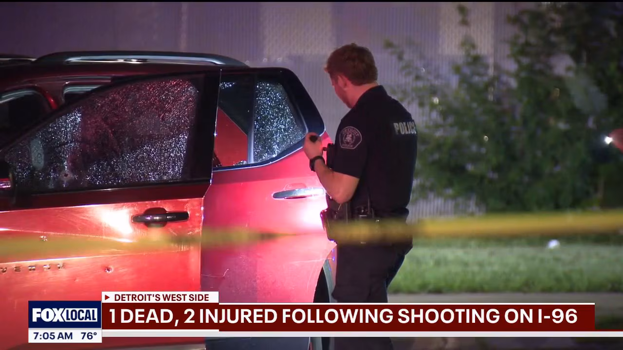 I-96 freeway shooting: Victims drove to DPD 6th Precinct for help