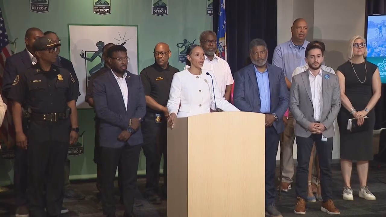 City of Detroit Air Quality Alert response press conference