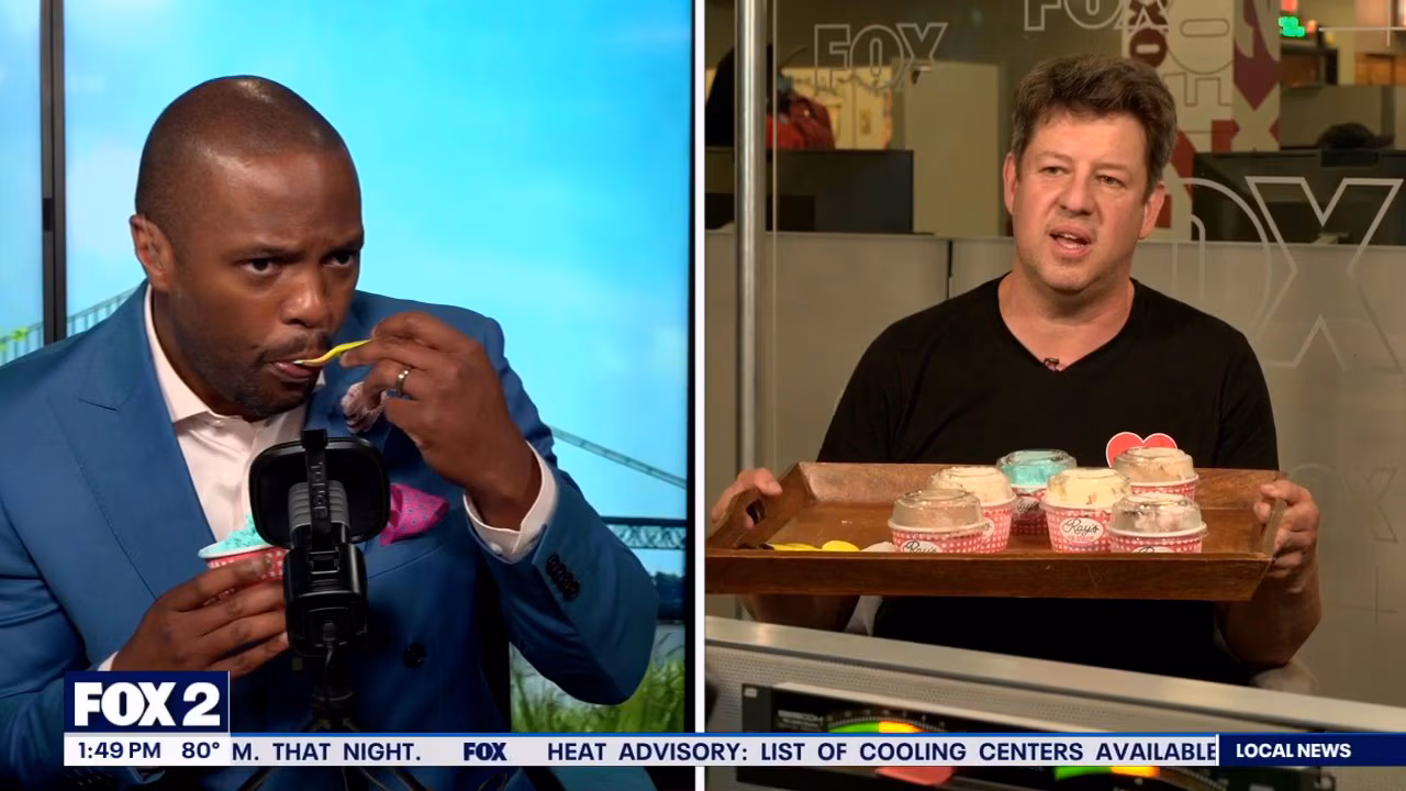 Celebrating national ice cream month with Rays Ice Cream