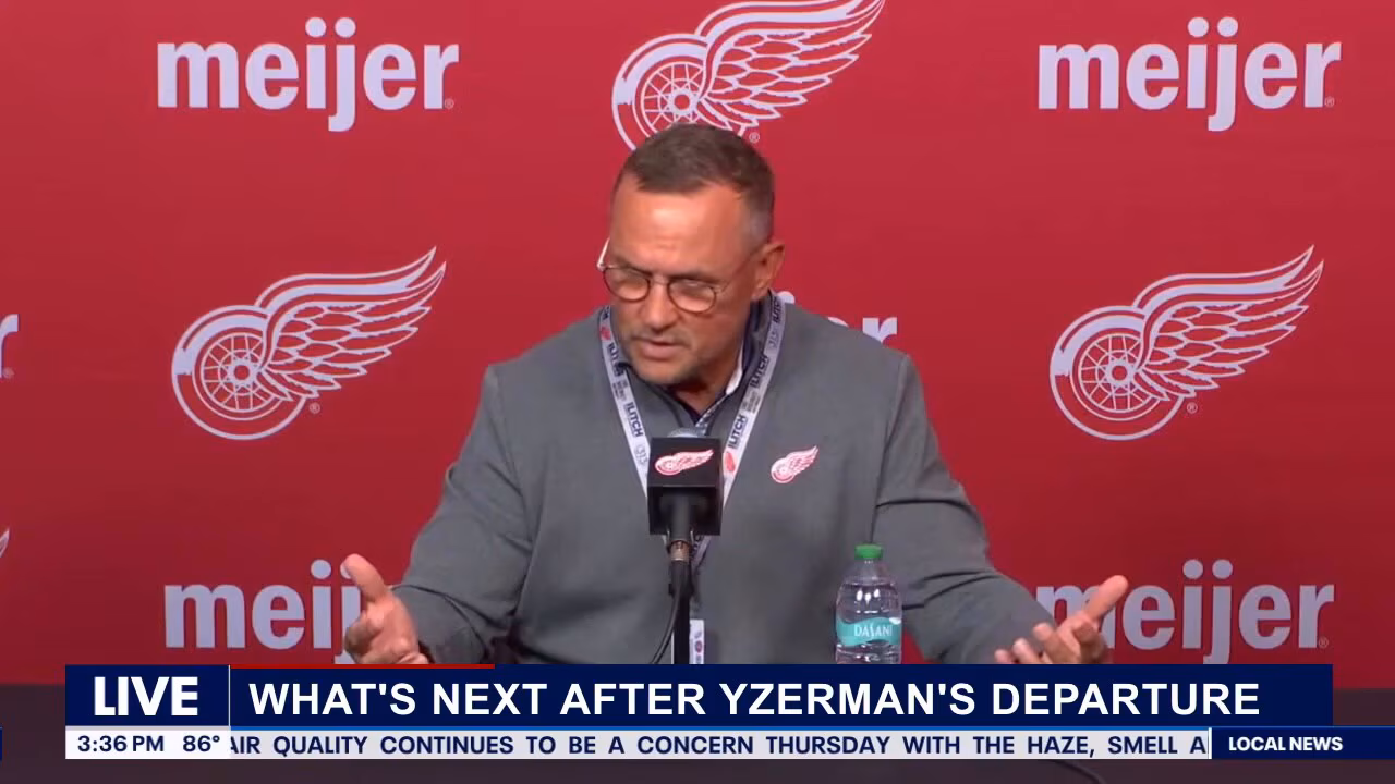What's next for Red Wings after Yzerman departs as GM?