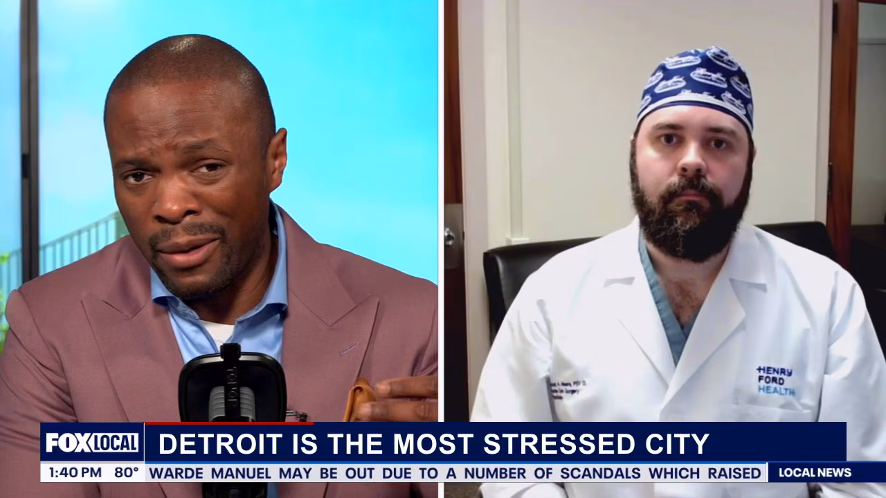 Detroit ranks as most stressed city in America