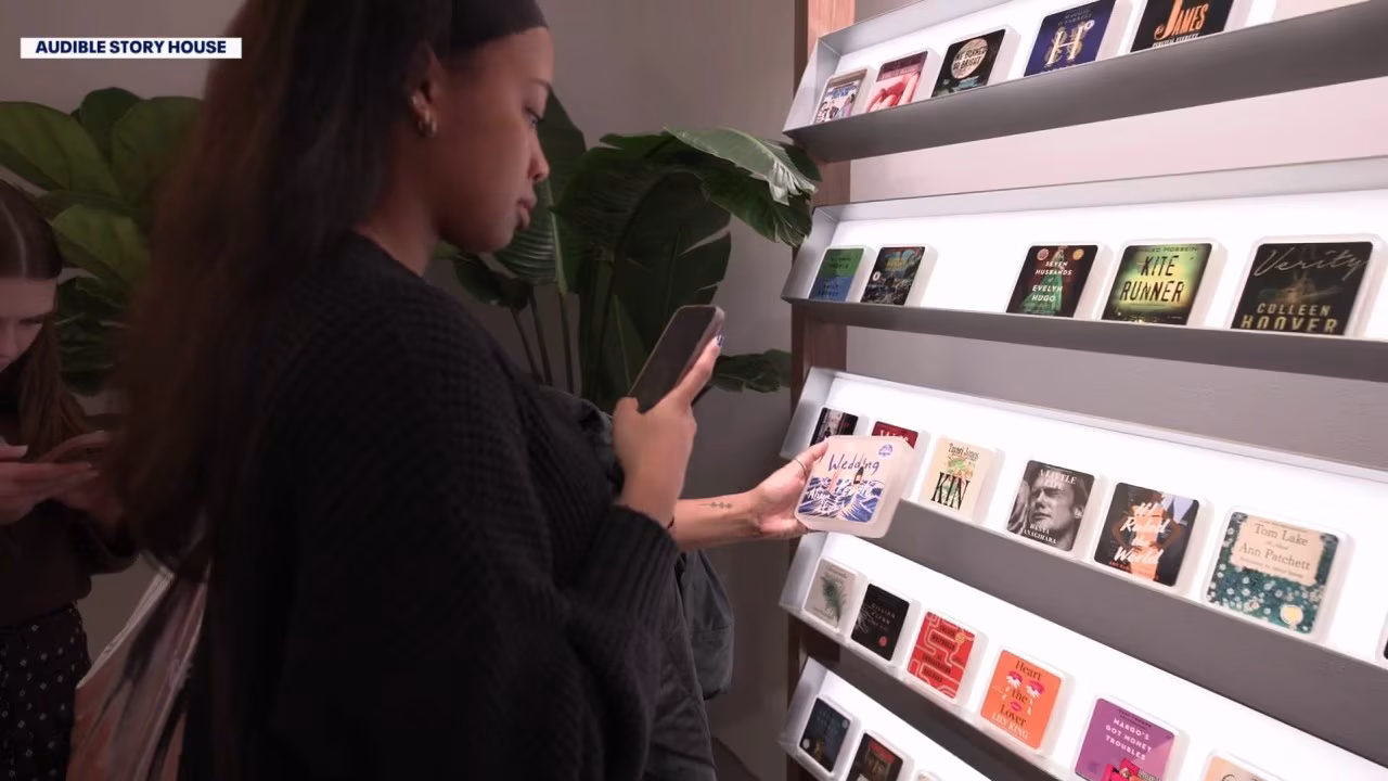 Audible Story House First-Ever Bookless Bookstore