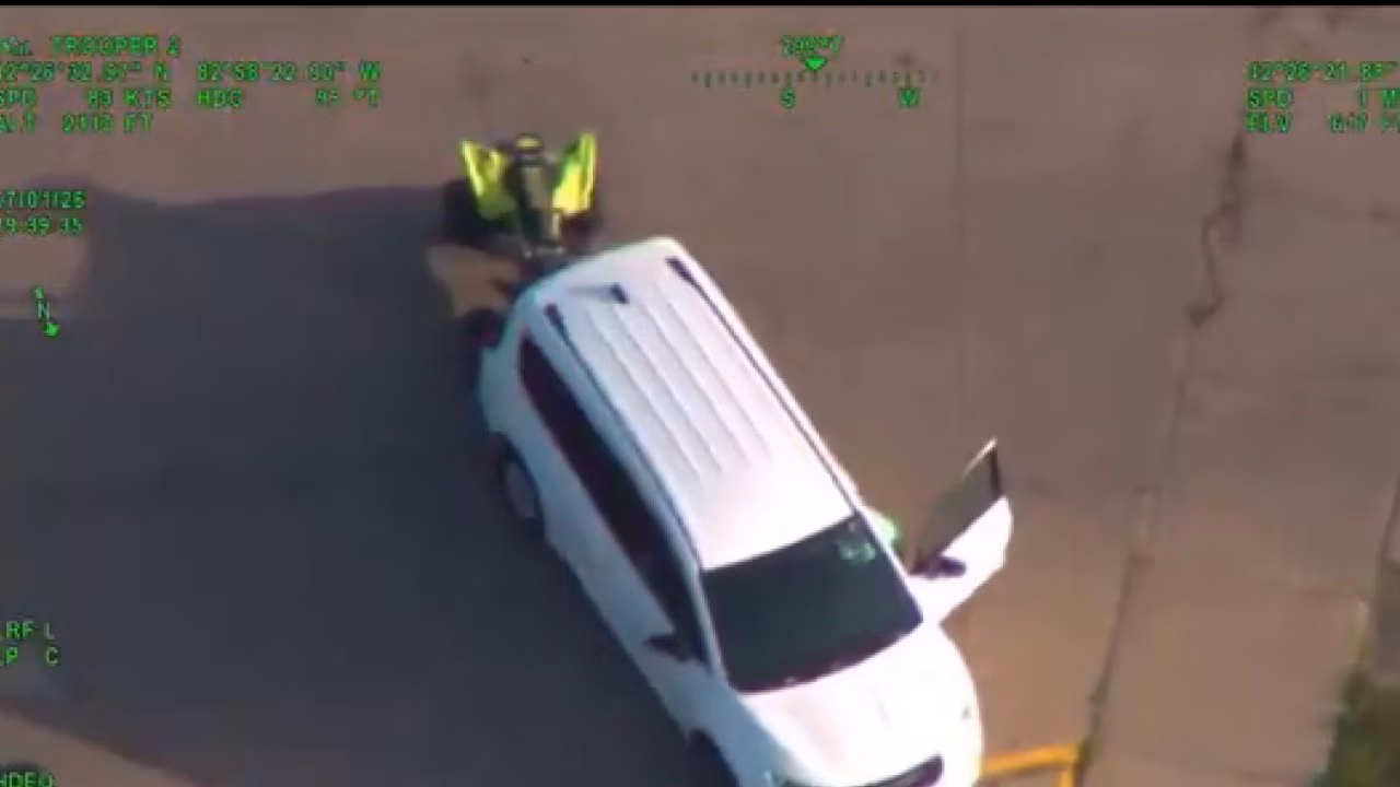 Police chase suspect on stolen 4-wheeler