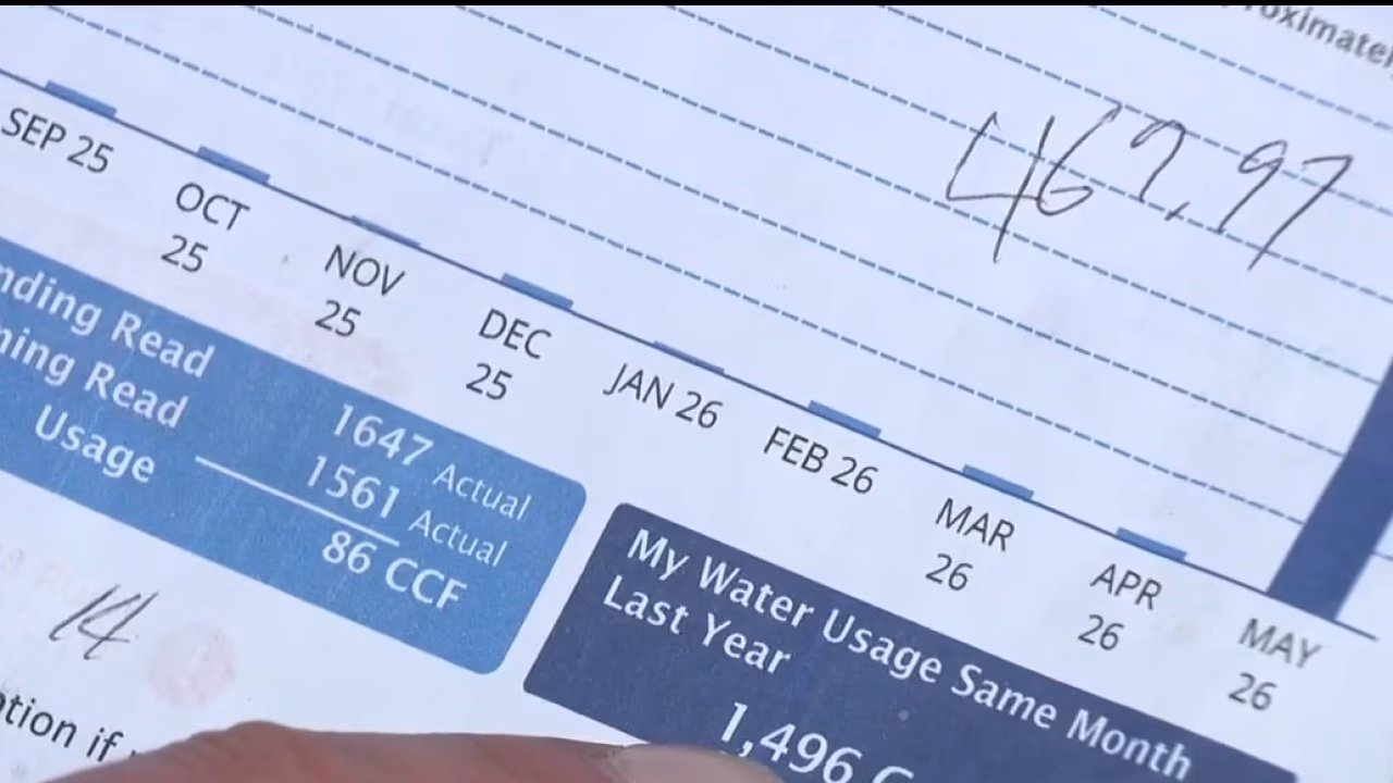 Man caring for mother facing massive water bill