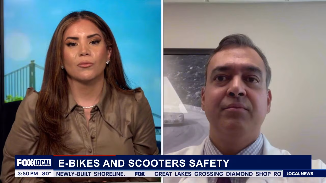 Staying safe on city e-bikes and scooters